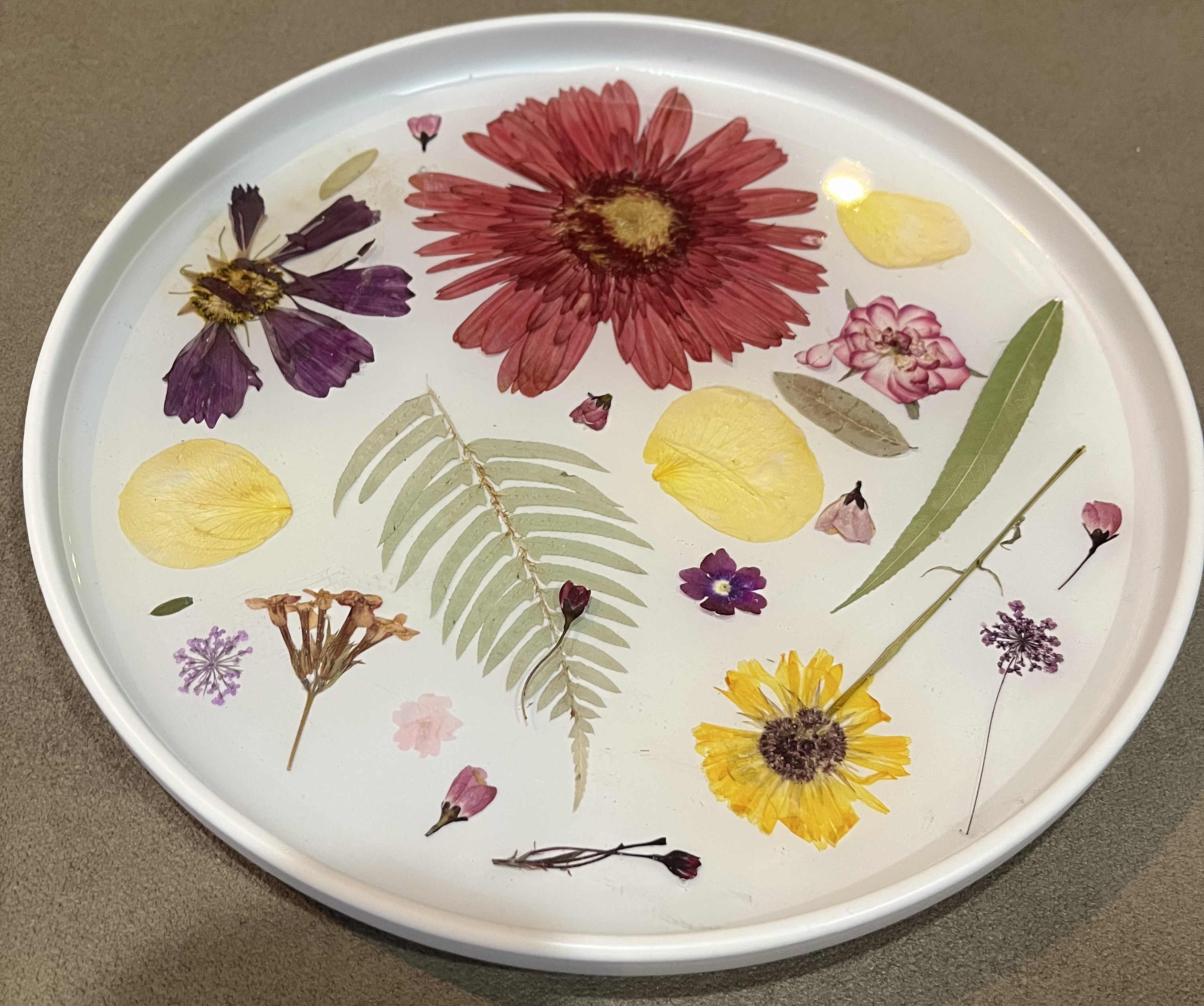 Stoneware tray/plate
